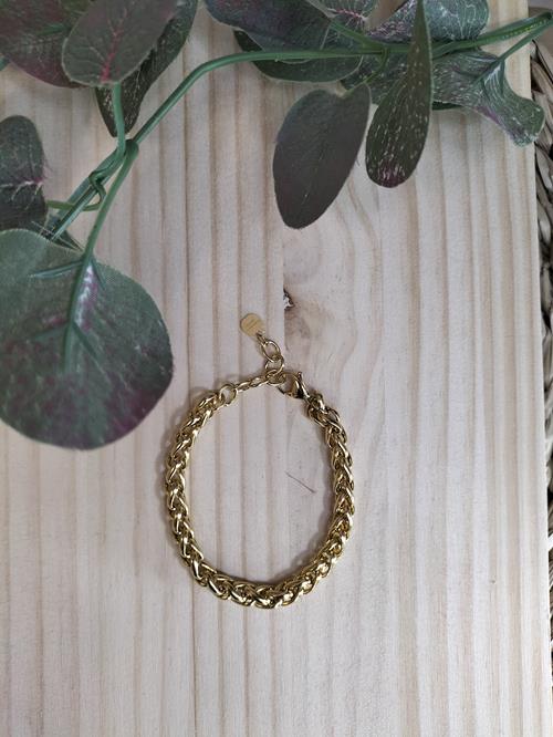 Pulsera acero eslabones 1950